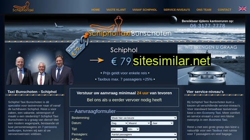 schipholtaxibunschoten.nl alternative sites