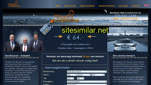 schipholtaxibussum.nl alternative sites