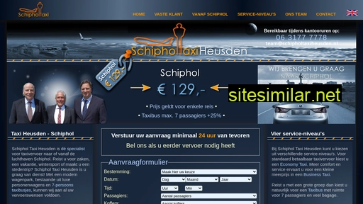 schipholtaxiheusden.nl alternative sites