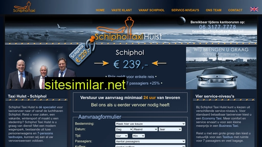 schipholtaxihulst.nl alternative sites