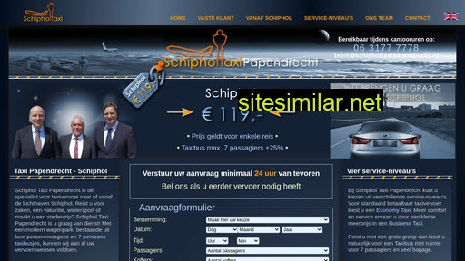 schipholtaxipapendrecht.nl alternative sites