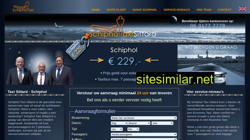 schipholtaxisittard.nl alternative sites