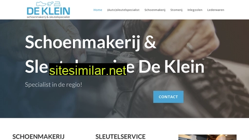 schoenmakerijdeklein.nl alternative sites