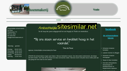 schoenmakervenlo.nl alternative sites