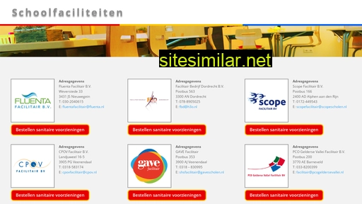 schoolfaciliteiten.nl alternative sites