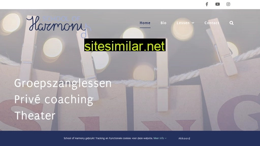 schoolofharmony.nl alternative sites