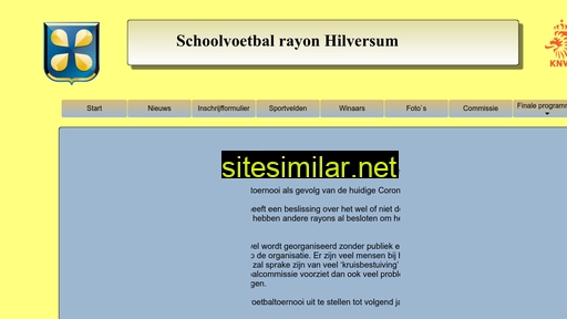 schoolvoetbalhilversum.nl alternative sites