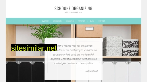 schoone-organizing.nl alternative sites