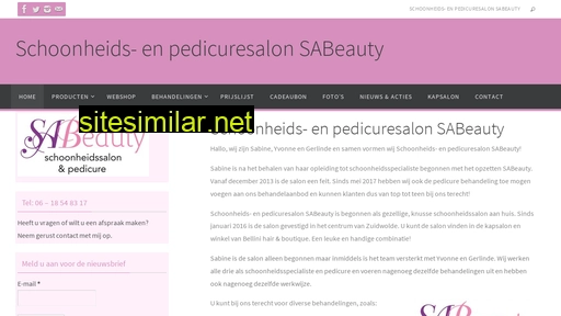 schoonheidssalon-sabeauty.nl alternative sites