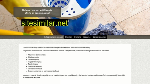 schoonmaakbedrijfmeerzicht.nl alternative sites