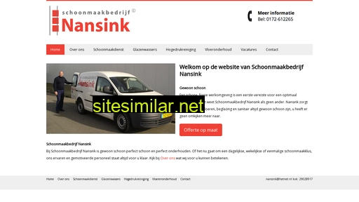 schoonmaakbedrijfnansink.nl alternative sites