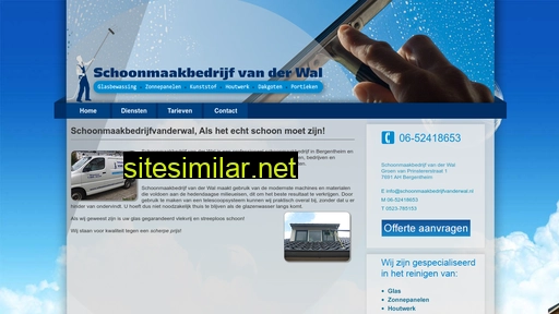 schoonmaakbedrijfvanderwal.nl alternative sites