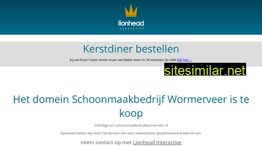 schoonmaakbedrijfwormerveer.nl alternative sites