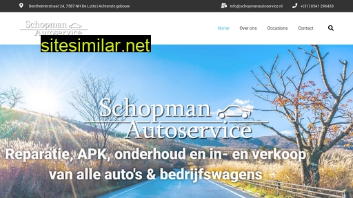 schopmanautoservice.nl alternative sites