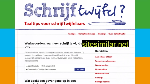 schrijftwijfel.nl alternative sites