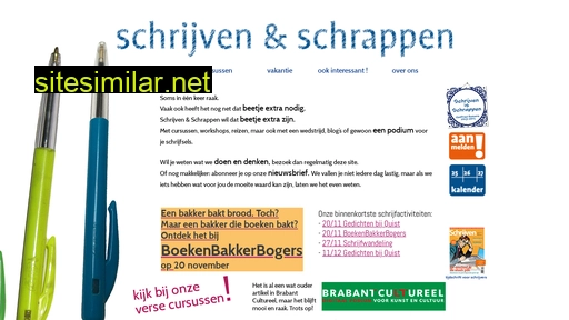 schrijvenenschrappen.nl alternative sites