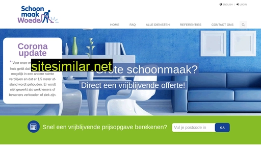 schoonmaakwoede.nl alternative sites