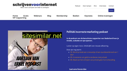 schrijvenvoorinternet.nl alternative sites