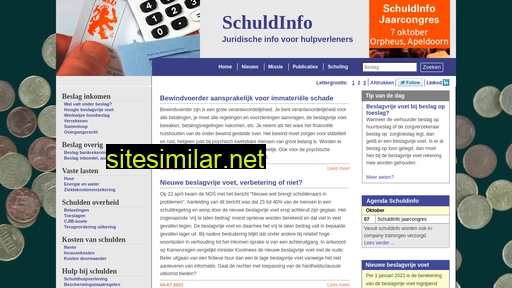 schuldinfo.nl alternative sites