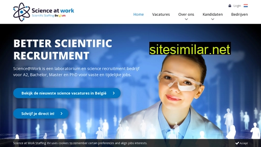 scienceatwork.nl alternative sites