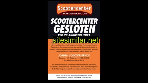scooters-janverschoor.nl alternative sites
