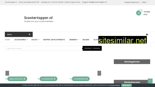 scootertopper.nl alternative sites
