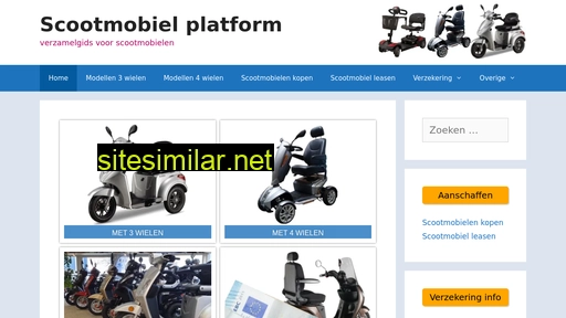 scootmobielplatform.nl alternative sites