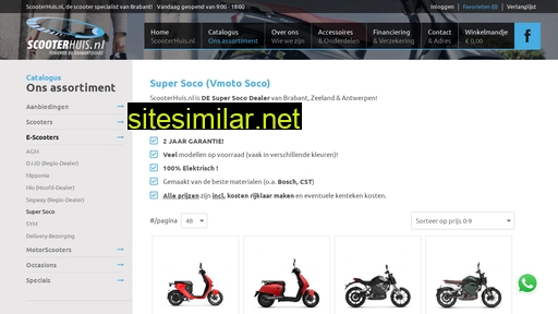 scooterhuis.nl alternative sites