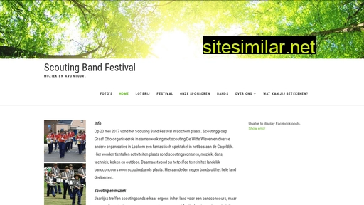 scoutingbandfestival.nl alternative sites