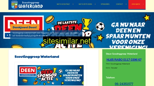 scoutinggroepwaterland.nl alternative sites