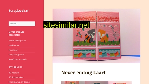 scrapbook.nl alternative sites