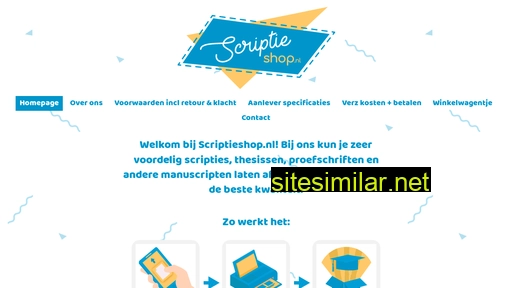 scriptieshop.nl alternative sites