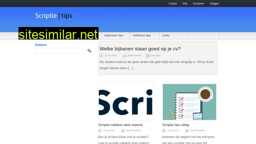 scriptietips.nl alternative sites