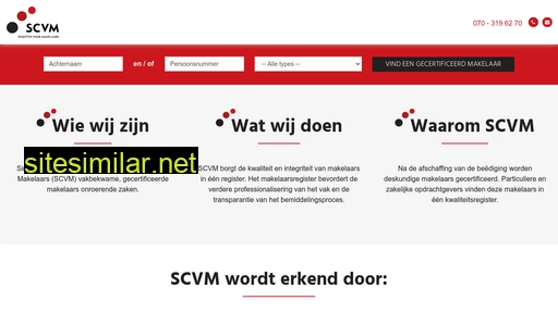 scvm.nl alternative sites