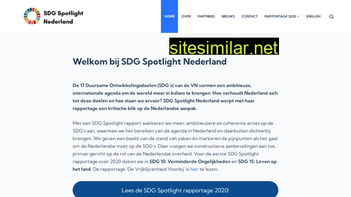sdgspotlight.nl alternative sites