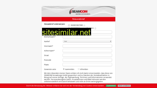 seamcom-nieuwsbrief.nl alternative sites
