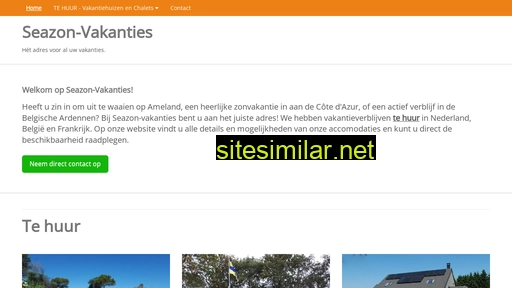 seazon-vakanties.nl alternative sites