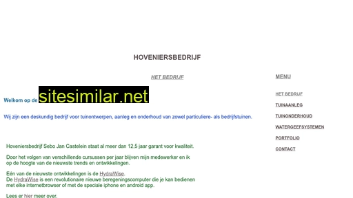 sebojancasteleinhoveniersbedrijf.nl alternative sites