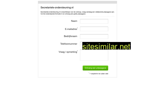 secretariele-ondersteuning.nl alternative sites