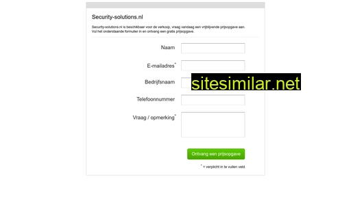 security-solutions.nl alternative sites