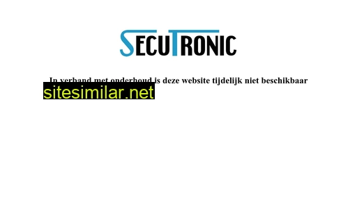 secutronic.nl alternative sites