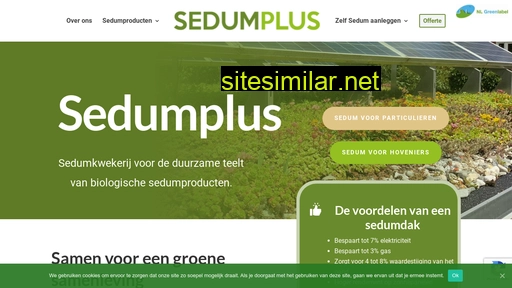 sedumplus.nl alternative sites
