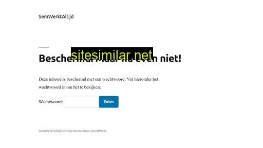 semwerktaltijd.nl alternative sites