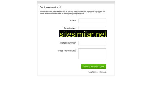 senioren-service.nl alternative sites