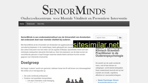 seniorminds.nl alternative sites