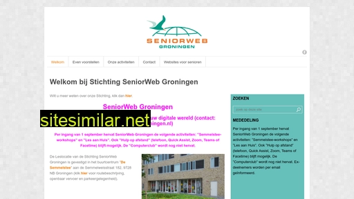 seniorwebgroningen.nl alternative sites