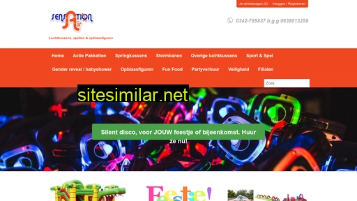 sensationair.nl alternative sites
