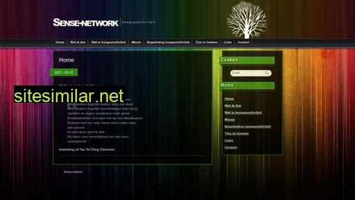 Sense-network similar sites