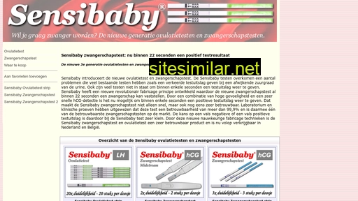 sensibaby.nl alternative sites