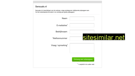 sensuals.nl alternative sites